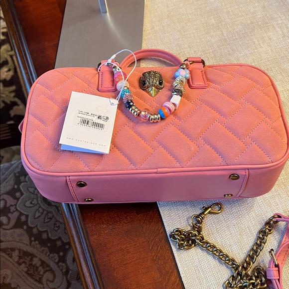 Kurt Geiger London Small Kensington duffle Quilted Leather Bag - NWT - Picture 9 of 13